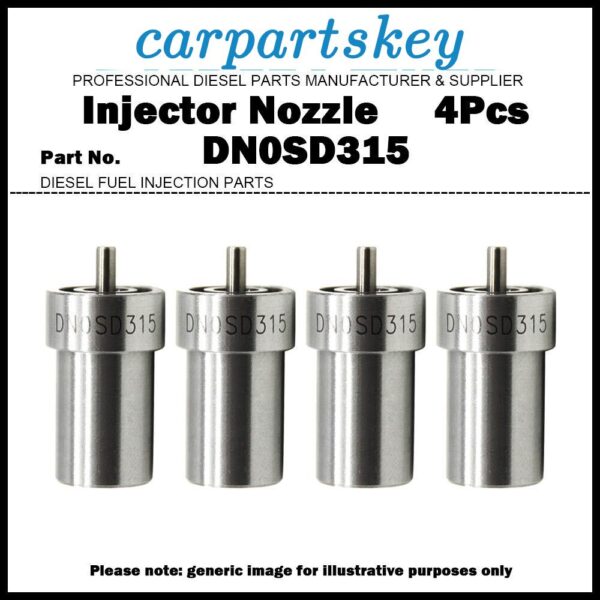 4Pcs Diesel Fuel Injector Nozzle DN0SD315 0434250177 for Ford Escort Fiesta 1.8D