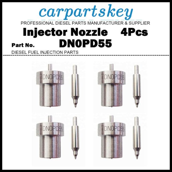 4Pcs Injector Nozzle DN0PD55 for Kubota D905 D1005 D1105 V1205 V1305 V1505 D1302