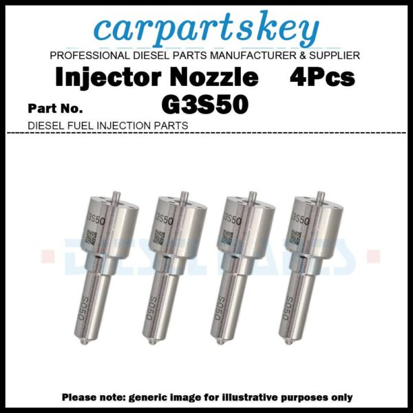 4Pcs Fuel Injector Nozzle G3S50 for Holden Colorado RG 2.8L 295050-0960 12640381