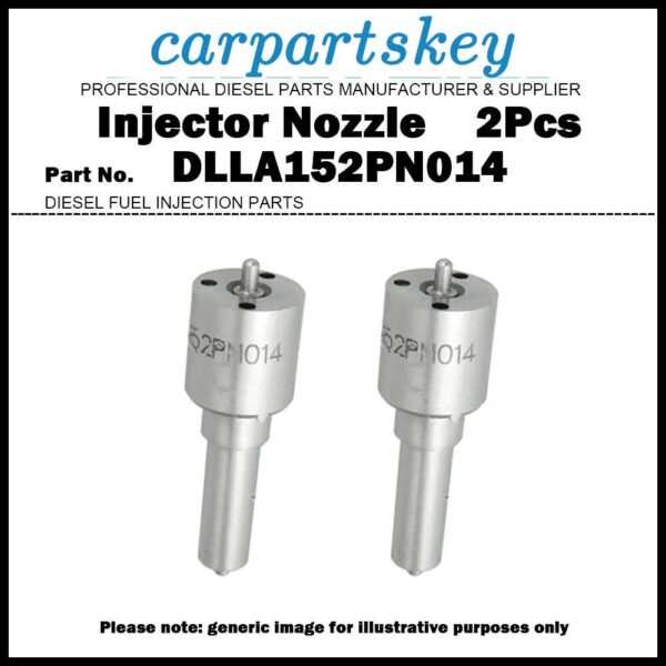 2x Fuel Injector Nozzle 6206-11-3130 DLLA152PN014 for Komatsu 4D95L 6D95L S6D95L