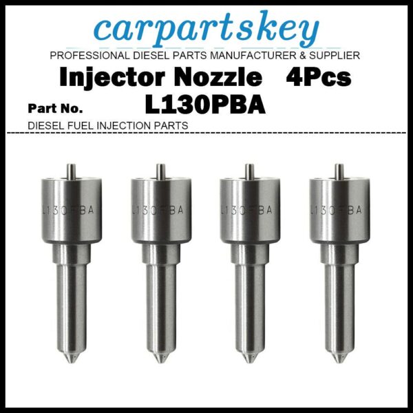 4x Injector Nozzle L130PBA 2645K611 4224799M1 for Perkins LJBB03201A LJBB03601A
