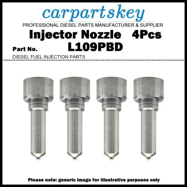 4 Injector Nozzle L109PBD for Citroen C3 Suzuki Liana 1.4D EJBR01001A EJBR01001Z