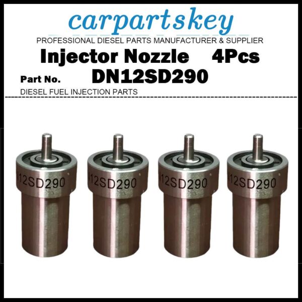 4Pcs Fuel Injector Nozzle 0434250153 DN12SD290 for FIAT Ducato Tipo Fiorino 1.7D
