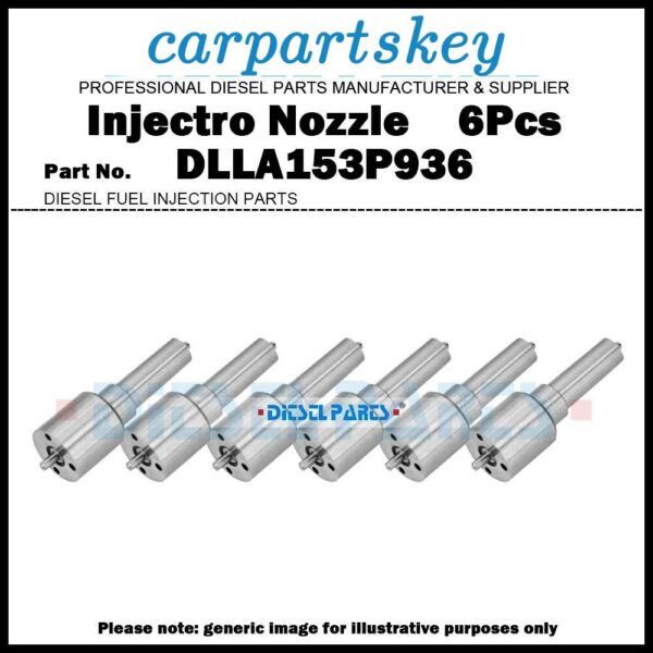 6x Diesel Fuel Injector Nozzle Tips DLLA153P936