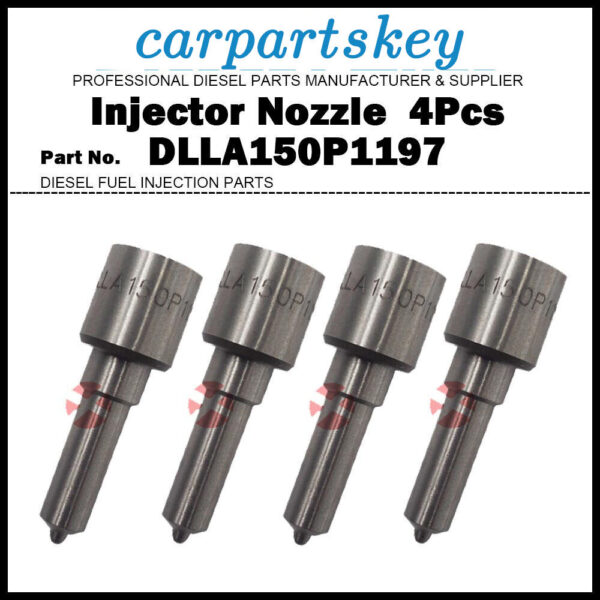4x Injector Nozzle DLLA150P1197 for HYUNDAI Kia 2.0d 33800-279002Y 33800-21900