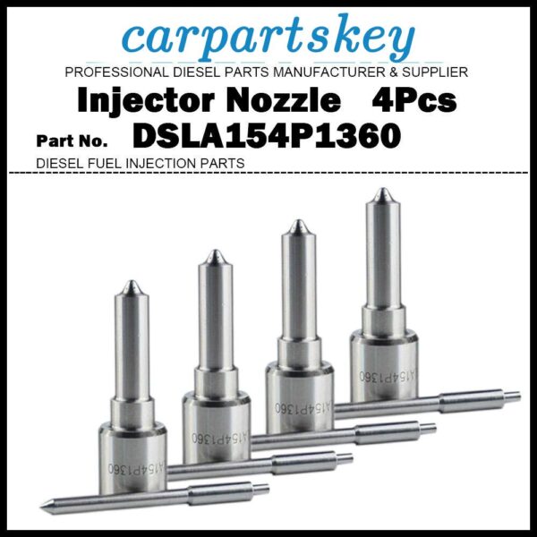 4x Fuel Injector Nozzle Tips 0433175405 02113132 DSLA154P1360 for Deutz BF4M2012