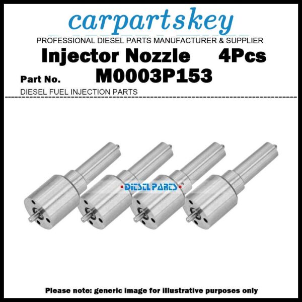 4x Injector Nozzle M0003P153 for Ford 3M5Q-9F593-DB 3M5Q-9F593-EA 3M5Q-9F593-EB