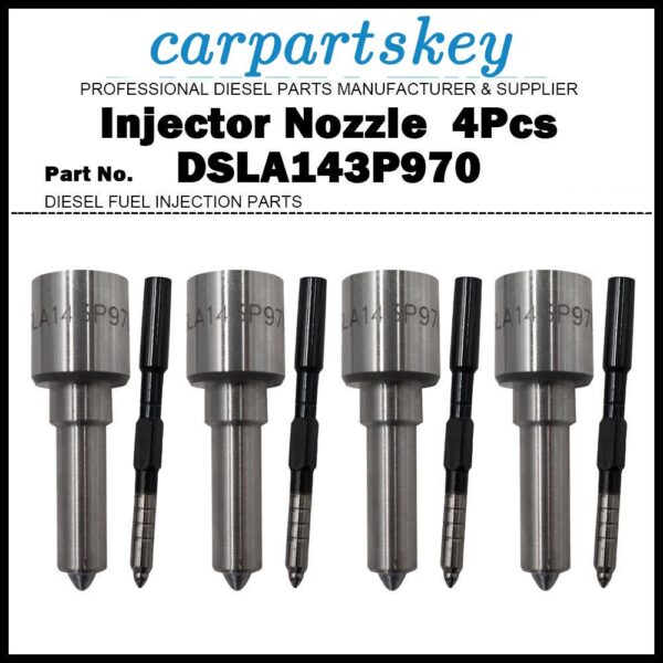 4Pcs Injector Nozzle DSLA143P970 for IVECO EuroCargo Ford F-250 3.9d 0445120007