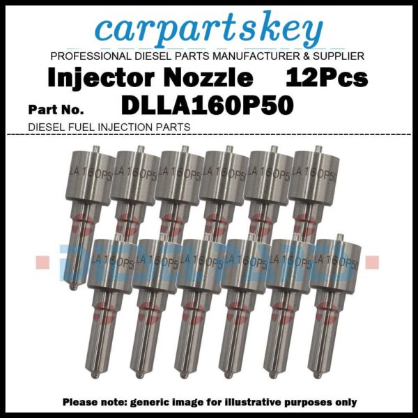 12x Fuel Injector Nozzle 093400-5500 ND-DLLA160P50 for MITSUBISHI 4D31 4D33 4D34