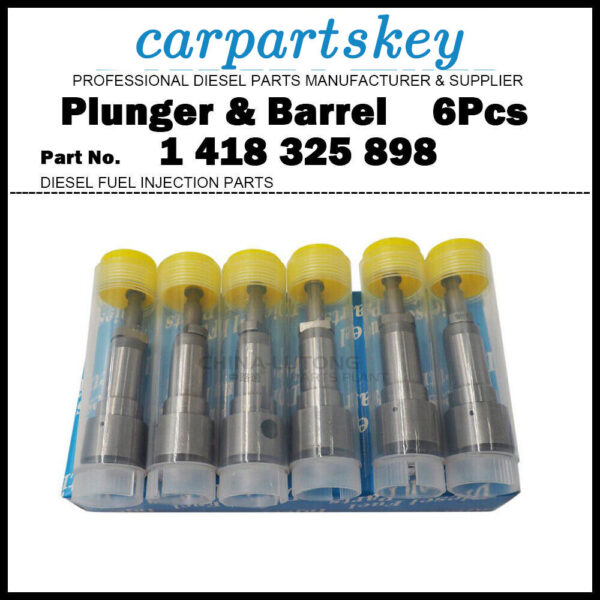 6Pcs Plunger and Barrel 325-898 1418325898 for MERCEDES BENZ OM314 OM352 OM353