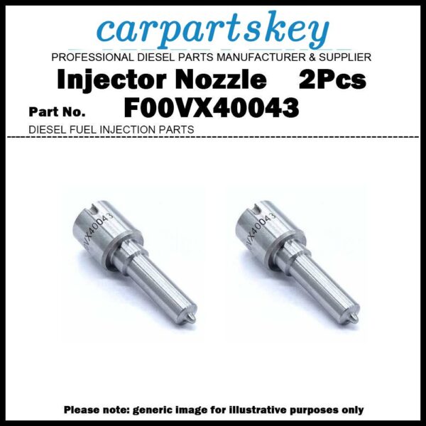 2x Injector Nozzle F00VX40043 for Mercedes W204 W122 W123 W164 OM642 A6420701187