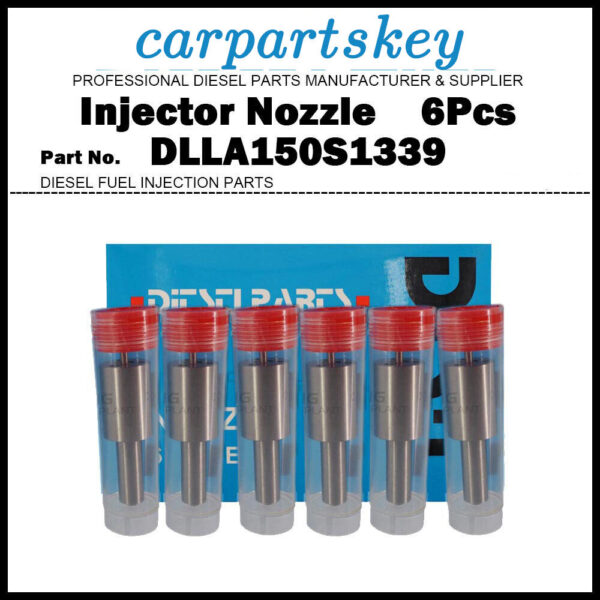 6Pcs Fuel Injector Nozzle Tips DLLA150S1339 F002C30007 for Injector F002C7Z406