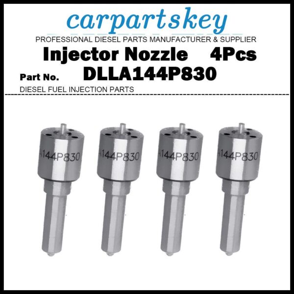 4 Fuel Injector Nozzle DLLA144P830 for TOYOTA Forklift 2Z 13Z 14Z 23620-78701-71