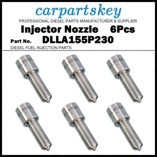6x Injector Nozzle 1302563 DLLA155P230 fit SCANIA S112 S113 K112 K113 R113 10.6D