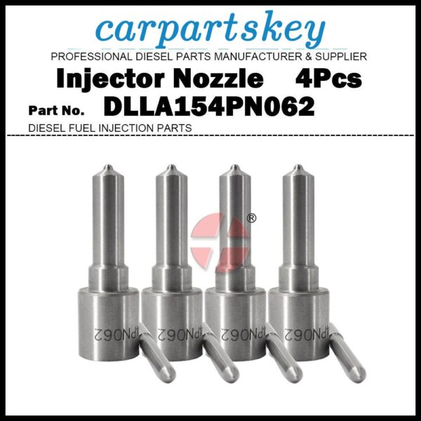 4Pcs Fuel Injector Nozzle DLLA154PN062 105017-0620 for ISUZU Elf 4BC2 8943193170