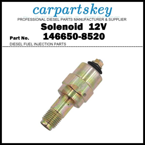 PULLING ELECTROMAGNET Lifting Magnet Shut Off Solenoid 12V 146650-8520 for ISUZU