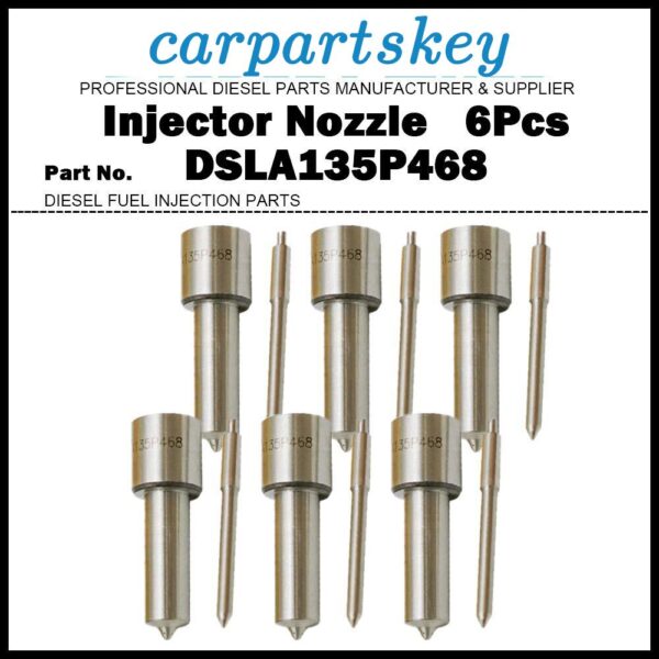 6 Injector Nozzle DSLA135P468 2645F615 for Perkins Phaser 135/190/210Ti 1006-6TW