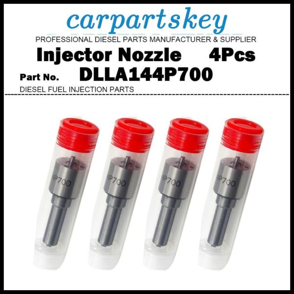 4x Injector Nozzle 093400-7000 DLLA144P700 for TOYOTA Forklift 2Z 23600-78700-71
