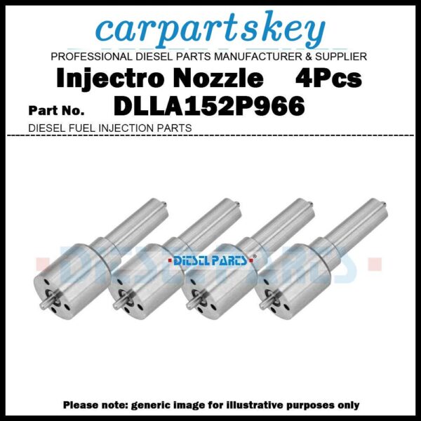 4Pcs Diesel Fuel Injector Nozzle Tips F002C40007 DLLA152P966 for Eicher E483