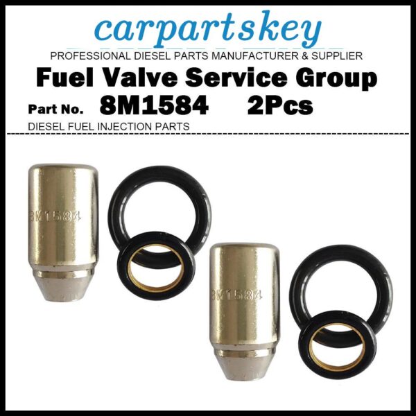 2Pcs Fuel Injector Nozzle 8M1584 8N4697 5M4086 Fit Caterpillar CAT 3304 3306