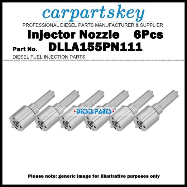 6x Fuel Injector Nozzle Tips 105017-1110 DLLA155PN111 for ISUZU Forward 6BG1-TC