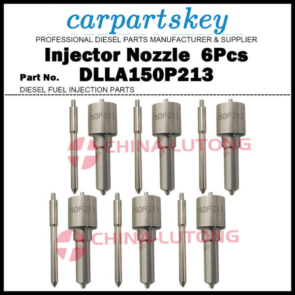 6Pcs Fuel Injector Nozzle DLLA150P213 for Cummins 6CTA 8.3L 0432191756 3913735