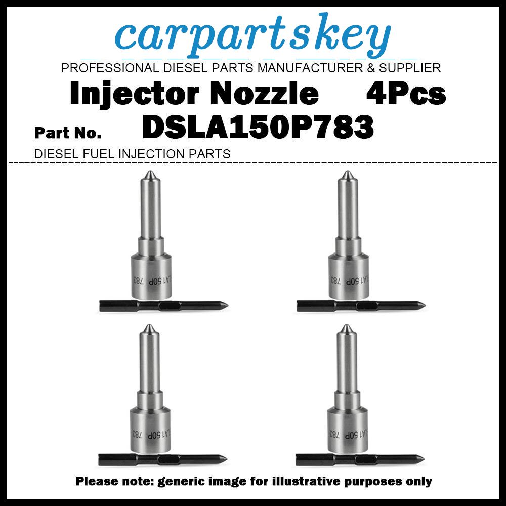4x Fuel Injector Nozzle DSLA150P783 for VW Audi 1.4/1.9TDI 0414720007 038130073F