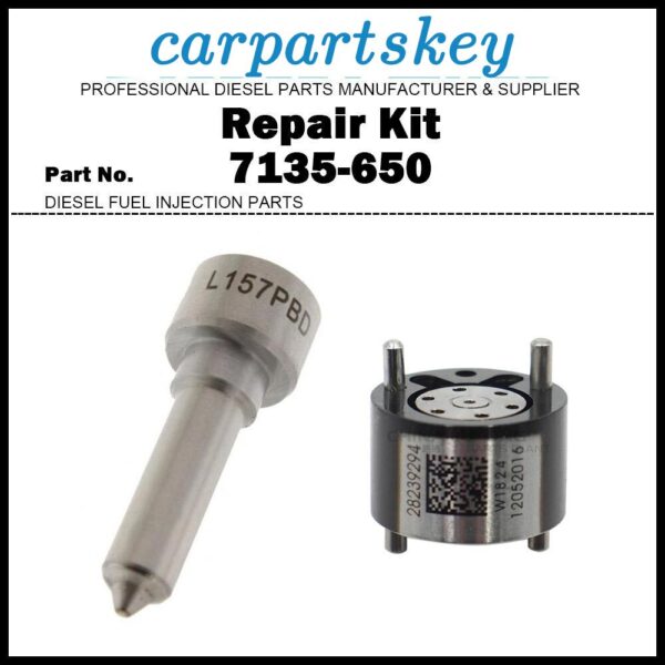 Repair Kit 7135-650 Nozzle L157PBD Valve 28538389 for Ssangyong R04701D R03401D
