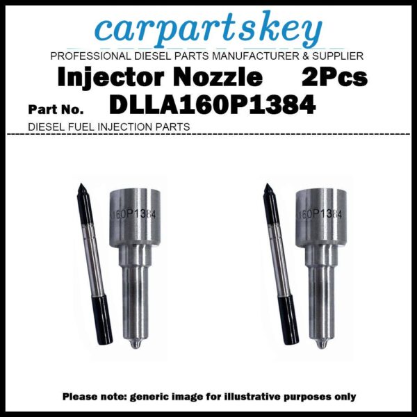 2Pcs Injector Nozzle DLLA160P1384 for BMW E90 E91 E93 E60 E61 0445110209 7794435
