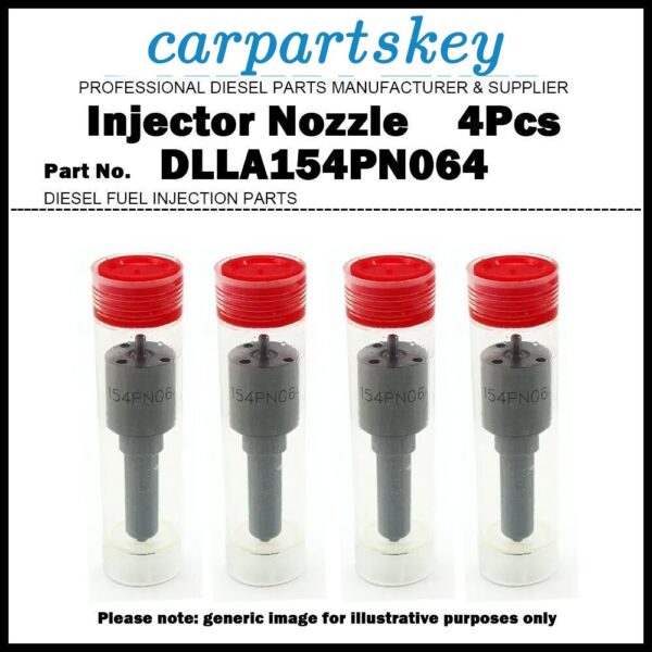 4Pcs Fuel Injector Nozzle 105017-0640 DLLA154PN064 for ISUZU Elf 4BG1 4BG2 4BD1