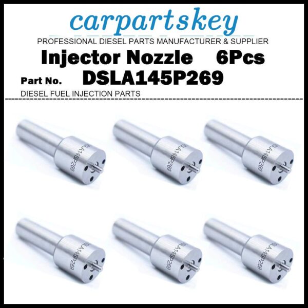 6x Injector Nozzle 0433175037 DSLA145P269 for MACK E7-350 KBAL137P26 736GB338P2