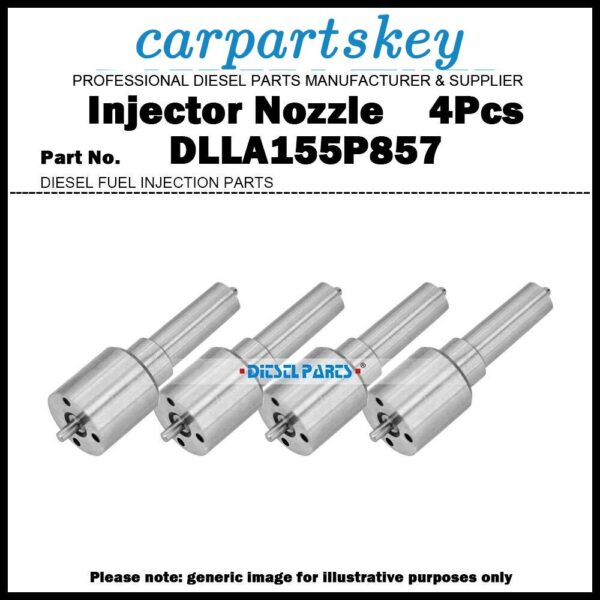 4x Diesel Fuel Injector Injection Nozzle Tips DLLA155P857