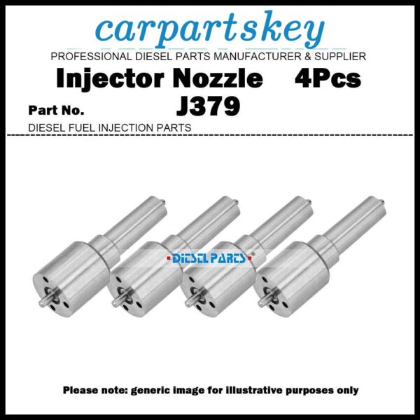 4Pcs Injector Nozzle J379 for Great Wall Haval V200 X200 H5 H6 2.0d 1100100-ED01