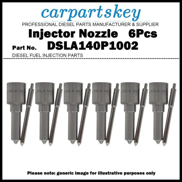 6Pcs Fuel Injector Nozzle F000430904 DSLA140P1002 for Ford Cargo 1622 2422 8.3D