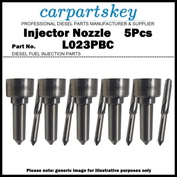 5x Injector Nozzle L023PBC for 1998- Land Rover Discovery L318 2.5TD5 MSC000030E