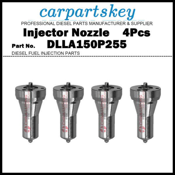 4x Diesel Fuel Injector Nozzle DLLA150P255 DL-150P255 123908-53000 for Yanmar