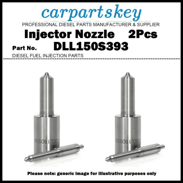 2Pcs Injector Nozzle 0433270114 DLL150S393 for MWM D208 225 226 308 322 325 327