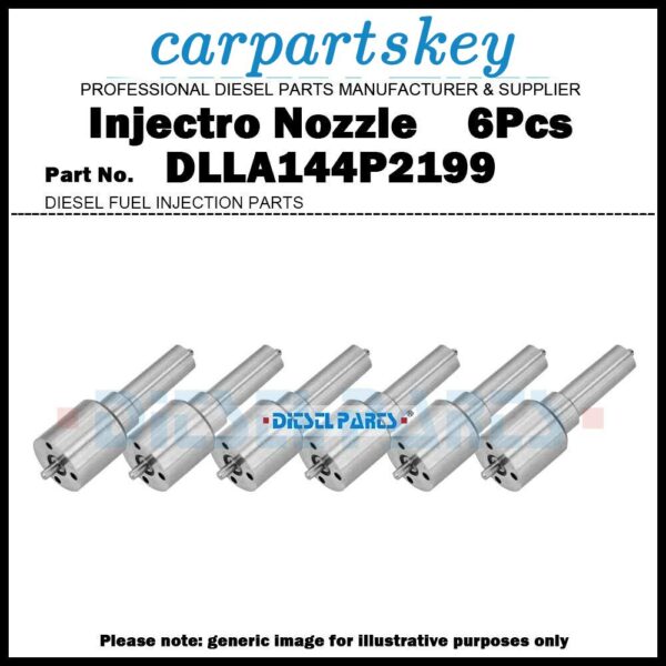 6x Diesel Fuel Injector Nozzle DLLA144P2199 for Cummins