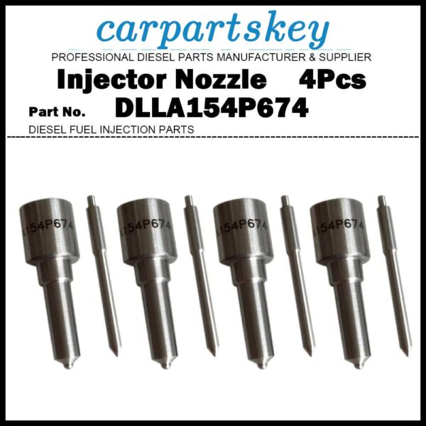 4Pcs Diesel Fuel Injector Nozzle DLLA154P674 for Mitsubishi Canter 4D34 ME011838