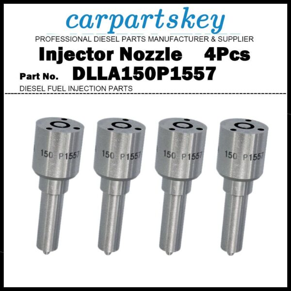 4Pcs Fuel Injector Nozzle DLLA150P1557 for Renault Master Trafic 2.5 0445110265
