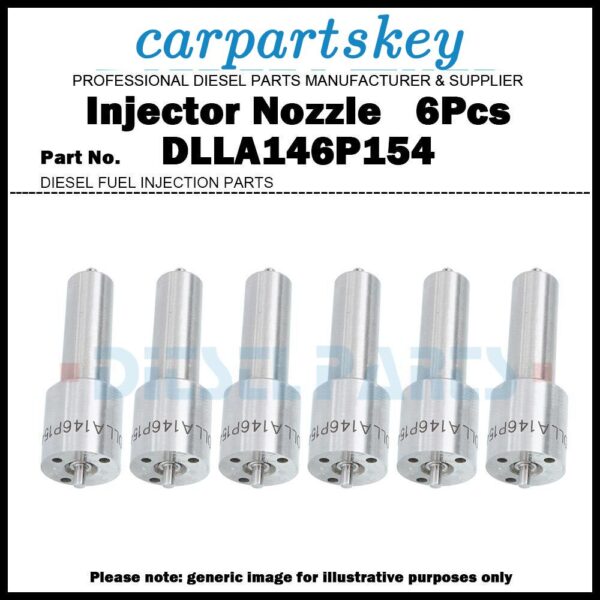 6x Injector Nozzle DLLA146P154 for Scania 112 113 DS11 DSC11 0432131871 1107959