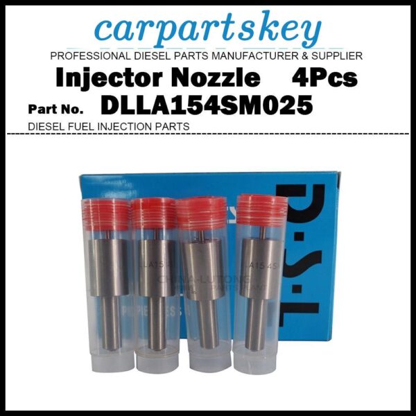 4x Diesel Fuel Injector Nozzle 105025-0250 DLLA154SM025 for Mitsubishi Fuso 8DC9