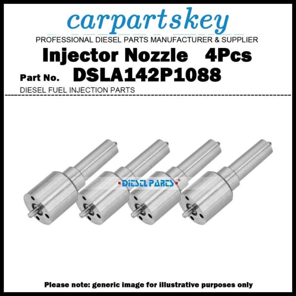 4x Diesel Fuel Injector Nozzle Tips DSLA142P1088