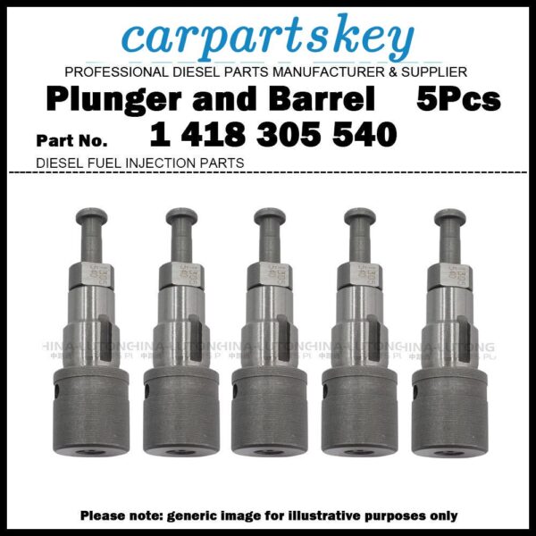5 Pump Element Plunger and Barrel 1418305540 1305540 for Mercedes Benz OM601/602