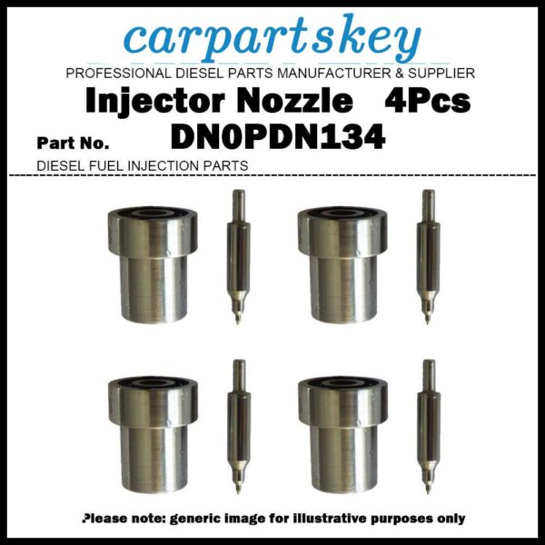 4x Fuel Injector Nozzle 105007-1340 DN0PDN134 for Mitsubishi L200 4M40 ME201360