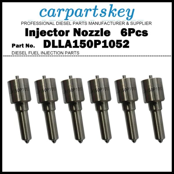6Pcs Injector Nozzle 093400-1052 DLLA150P1052 for HOWO 095000-8100 VG1096080010