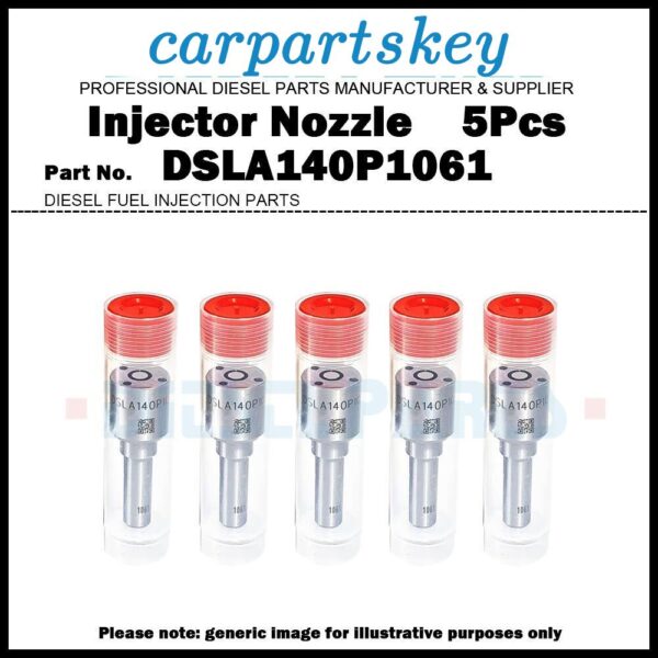 5x Fuel Injector Nozzle DSLA140P1061 for VOLVO S60 V70 XC70 XC90 2.4d 0445110078