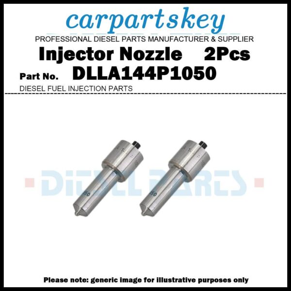 2x Fuel Injector Nozzle DLLA144P1050 for Renault Midlum Premium 6.2D 0445120013