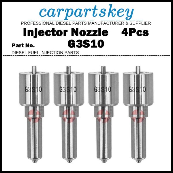 4x Fuel Injector Nozzle G3S10 for Nissan Murano 2.5 dCi 295050-0300 16600-1AT0A