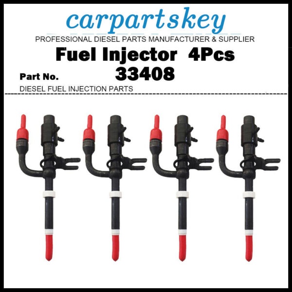 4x Fuel Injector Pencil Nozzle 33408 954F-9K546-DC for 85-00 Ford Transit 2.5TDI